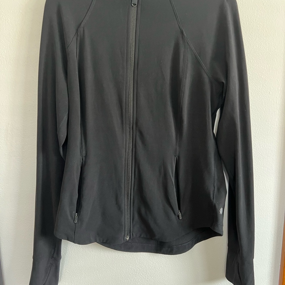 Athleta Black Salutation Jacket - image 1